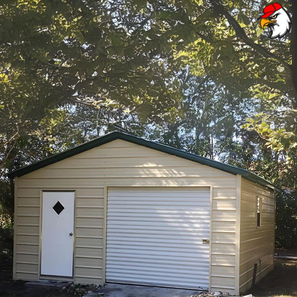 Rambo garage completed view