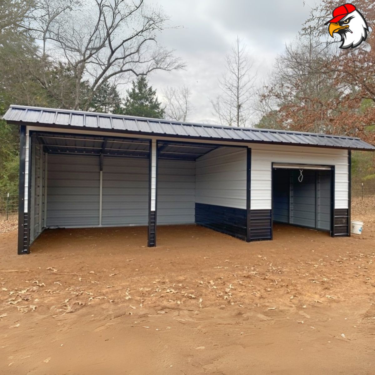 12x30x10 slash 7 loafing shed source photo 03