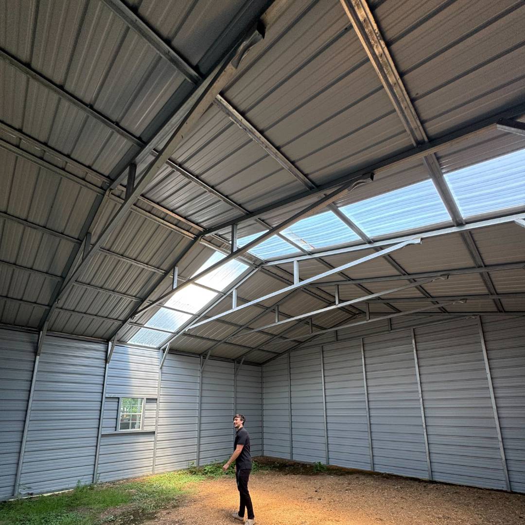 30x31x12 garage property view