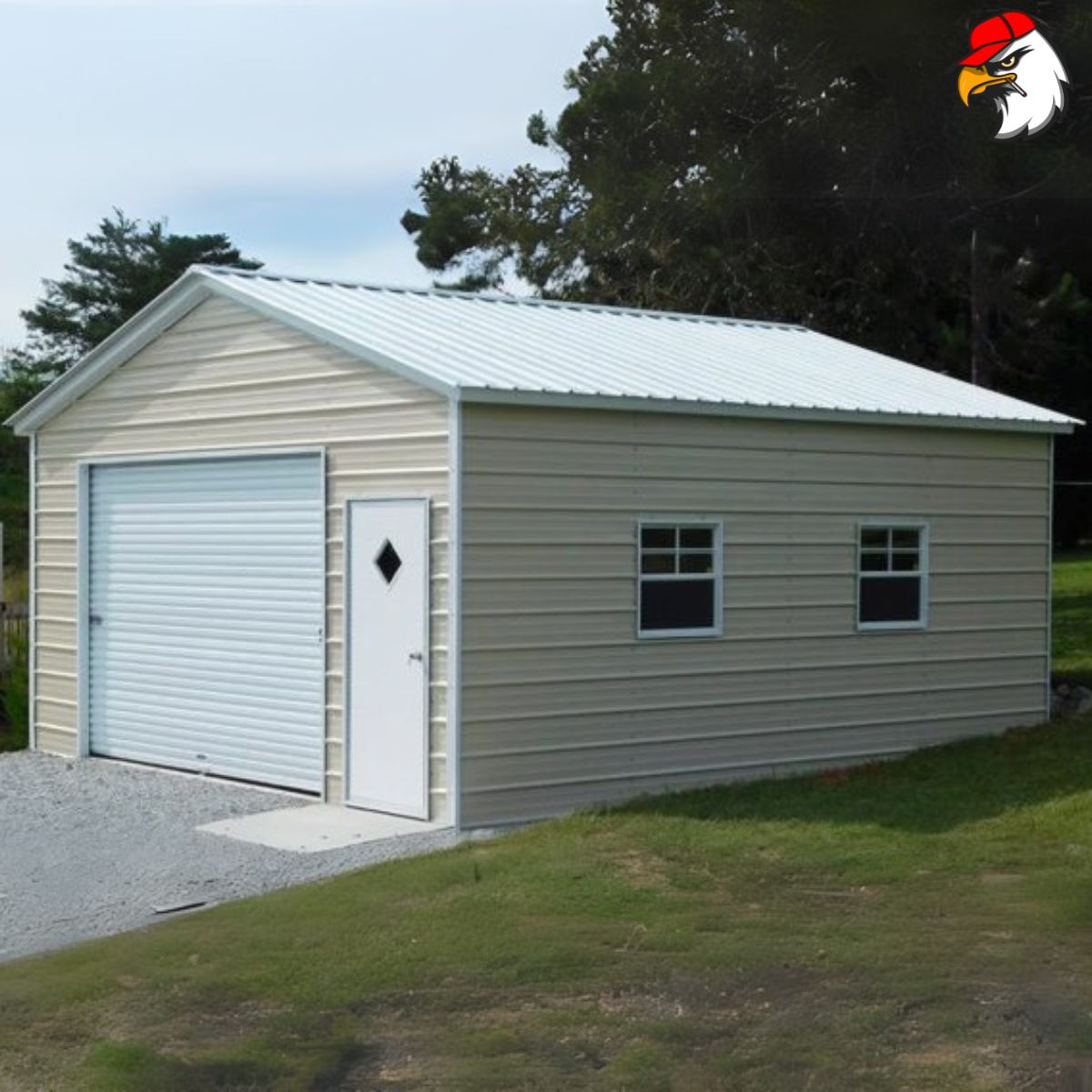 Rambo garage side angle