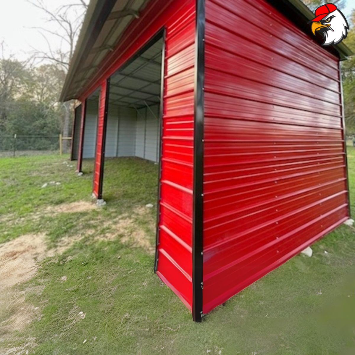 12x36x10 slash 7 loafing shed source photo 02
